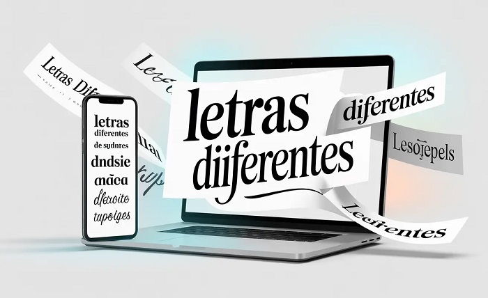 letras diferentes