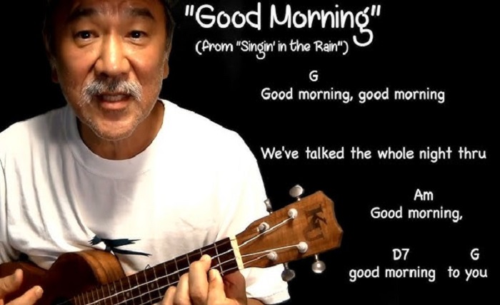 good morning singing in the rain lyrics